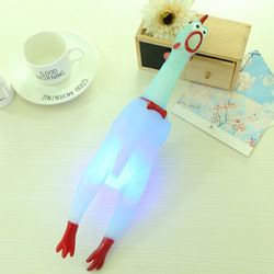 Squeeze Luminous Screaming Chicken Sound Toys Squeaker Stress Relievers Gift Random Color 6 Squeeze Luminous Screaming Chicken Sound Toys Squeaker Stress Relievers Gift Random Color - Image 6