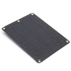 5W 25*18cm Light Weight Waterproof Mini Solar Panel For Outdooors Charging 2