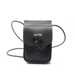 Mini PU Leather Hasp Vertical Shoulder Bag Wallet Phone Case for iPhone Xiaomi Samsung 2 Mini PU Leather Hasp Vertical Shoulder Bag Wallet Phone Case for iPhone Xiaomi Samsung - Image 2