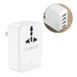 ORICO S4U 20W Universal Power Plug Travel Converting Adapter with 4 USB Charging Ports 2