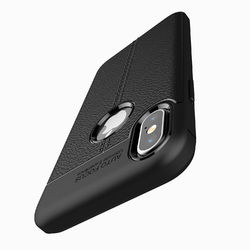 Bakeey?„? Anti Fingerprint Soft TPU Litchi Leather Case Cover for iPhone X/7/8/7Plus/8Plus/6Plus/6sPlus 4 Bakeey?„? Anti Fingerprint Soft TPU Litchi Leather Case Cover for iPhone X/7/8/7Plus/8Plus/6Plus/6sPlus - Image 4