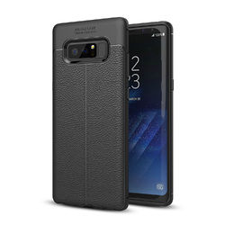 Bakeey?„? Anti Fingerprint Soft TPU Litchi Leather Case Cover for Samsung Galaxy Note 8/S8/S8 Plus 1