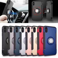 Ring Grip Stand Holder Case For iPhone X/7/8/6/6s/6 PLus/6s Plus/5/5s/SE 2