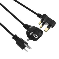 1.2m AC Power Supply Adapter Cord Cable Lead AC Adapter Power Connector Line Lead EU/ US/ UK Plug 2