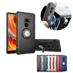 Bakeey Armor Shockproof Magnetic 360?° Rotation Ring Holder TPU PC Protective Case For Xiaomi Mix 2 Non-original 1