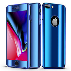 Bakeey Plating 360?° Full Body Case+Tempered Glass Film For iPhone XR/XS/XS Max/X/8/8 Plus/7/7 Plus/6s/6s Plus/6/6 Plus 7 Bakeey Plating 360?° Full Body Case+Tempered Glass Film For iPhone XR/XS/XS Max/X/8/8 Plus/7/7 Plus/6s/6s Plus/6/6 Plus - Image 7
