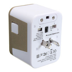 All in One Universal International Plug Adapter 4USB Ports World Travel AC Power Charger US UK AU EU 6 All in One Universal International Plug Adapter 4USB Ports World Travel AC Power Charger US UK AU EU - Image 6