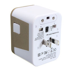 All in One Universal International Plug Adapter 4USB Ports World Travel AC Power Charger US UK AU EU 7 All in One Universal International Plug Adapter 4USB Ports World Travel AC Power Charger US UK AU EU - Image 7