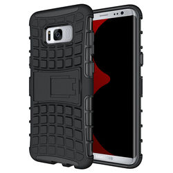 Bakeey?„? 2 in 1 Armor Kickstand TPU PC Case for Samsung Galaxy S8 Plus 1