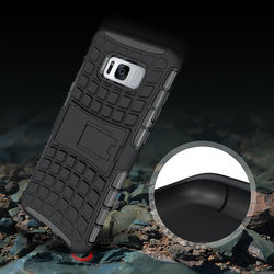 Bakeey?„? 2 in 1 Armor Kickstand TPU PC Case for Samsung Galaxy S8 Plus 3 Bakeey?„? 2 in 1 Armor Kickstand TPU PC Case for Samsung Galaxy S8 Plus - Image 3