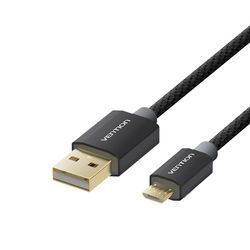 Vention Micro USB 2.0 Data Line Charger Cable for Samsung Galaxy S4 Huawei Android Phone 2 Vention Micro USB 2.0 Data Line Charger Cable for Samsung Galaxy S4 Huawei Android Phone - Image 2