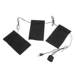 5V 2A 8.5W Electric Heating Pads 3Pads Waterproof Heating Cloth Pads Set 1