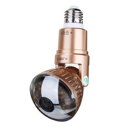 3.6mm Wireless Mirror Bulb Security Camera DVR WIFI LED Light IP Camera Motion Detection 7 3.6mm Wireless Mirror Bulb Security Camera DVR WIFI LED Light IP Camera Motion Detection - Image 7