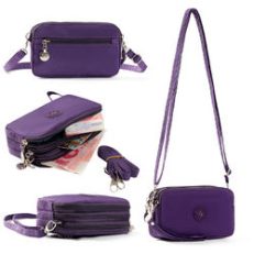 Three Layer Adjustable Belt Waterproof Messenger Bag Phone Bag For Phone Under 5.5 inches
