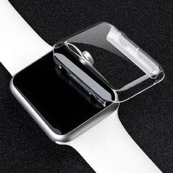 38/42mm Thin Clear Front Case Cover Screen Protector for iWatch Series 3 6