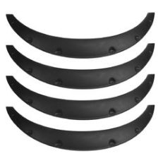 4Pcs 2 Inch/50mm Universal Flexible Car Wheel Fender Flares Extra Wide Body Wheel Arches