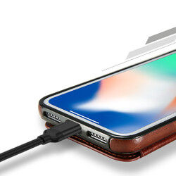 KISSCASE Retro PU Leather Card Slots Bracket Case for iPhone X 8/8 Plus/7/7 Plus/6/6s/6 Plus/6s Plus 6 KISSCASE Retro PU Leather Card Slots Bracket Case for iPhone X 8/8 Plus/7/7 Plus/6/6s/6 Plus/6s Plus - Image 6