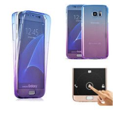 Gradient Color 360?&deg; Full Protective TPU Case for Samsung Galaxy S6