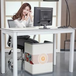 Desk Office Home Fold Electric Heater Mini Warm Leg Warmer Safety 2 Desk Office Home Fold Electric Heater Mini Warm Leg Warmer Safety - Image 2