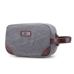 Outdoor Portable Canvas Large Capacity Accessory Storage Bag USB Cable Earphone Collection Pouch 2