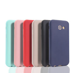Bakeey Candy Color Matte Soft Silicone TPU Case for Samsung Galaxy A3 A5 A7 2017 2 Bakeey Candy Color Matte Soft Silicone TPU Case for Samsung Galaxy A3 A5 A7 2017 - Image 2