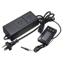 LED Reptile Timer Aquarium Digital Temperature Controller Heat Thermostat PID with Timer 1 LED Reptile Timer Aquarium Digital Temperature Controller Heat Thermostat PID with Timer