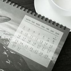 2018 Creative luminous calendar Large Desktop Paper Calendar Dual Daily Scheduler Table Planner 3 2018 Creative luminous calendar Large Desktop Paper Calendar Dual Daily Scheduler Table Planner - Image 3