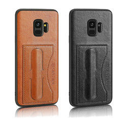Card Slot PU Leather Kickstand Magnetic Case for Samsung Galaxy S9 1