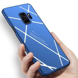 Stripped Lines Pattern Micro Matte Anti Fingerprint Phone Case For Samsung Galaxy S9 2
