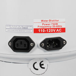 4L Pure Water Distiller Water Distiller Water Distillation Purifier Tempeature Adjusted Dental Tools 7 4L Pure Water Distiller Water Distiller Water Distillation Purifier Tempeature Adjusted Dental Tools - Image 7