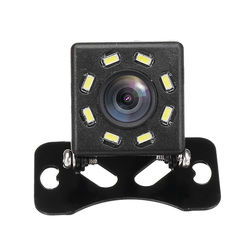 8-LED Night Vision Car Rear View Camera Waterproof 170 Degree Reverse Backup Parking Camera 1