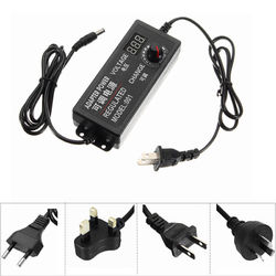 Excellway?® 3-12V 5A 60W AC/DC Adapter Switching Power Supply Regulated Power Adapter Display 1
