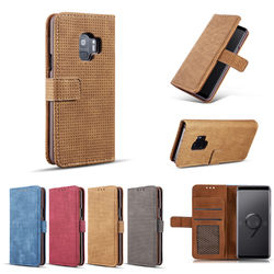 Mesh Heat Dissipation Wallet Kickstand Protective Case For Samsung Galaxy S9/S9 Plus 2