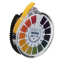 Universal PH Test Strips Roll Full Range 1-14 Indicator Paper Tester Dispenser Color Chart 5m/16.4 ft 2 Universal PH Test Strips Roll Full Range 1-14 Indicator Paper Tester Dispenser Color Chart 5m/16.4 ft - Image 2