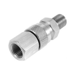 1/8BSPP Paintball PCP Quick Release Disconnect Coupler Doulbe Male Female Plug Connector 3