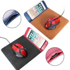 Qi Wireless Charging Mouse Pad For iPhone X/8/8 Plus Samsung Galaxy S9/S9 Plus/Note 8/S8/S8 Plus