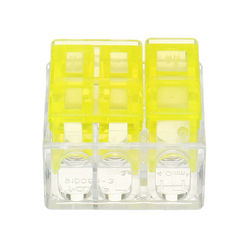 3Pin 1 Way Series Wire Connector Flame Retardant Terminal Block Electric Cable Terminal 2 3Pin 1 Way Series Wire Connector Flame Retardant Terminal Block Electric Cable Terminal - Image 2