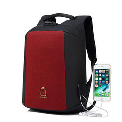 15.6 Inch Laptop Backpack Bag Travel Bag Student Bag With External USB Charging Port 1