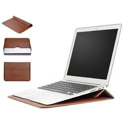 Sleeve Case Laptop Bag With Stand Holder For 11.6"/13.3"/15.4" Laptop/Notebook/Macbook 1