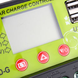 CMTD-G 10A 12V/24V LCD PWM Solar Charge Controller Dual USB Solar Panel Battery Regulator 7 CMTD-G 10A 12V/24V LCD PWM Solar Charge Controller Dual USB Solar Panel Battery Regulator - Image 7