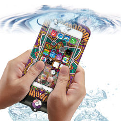 Universal Goddess Waterproof Bag Support Touch Transparent Window For Cell Phone Under 6 Inch 2