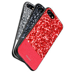DZGOGO Diamond Bling PU Leather Protective Case for iPhone 7/8 2