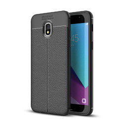Bakeey Litchi Leather Soft TPU Protective Case for Samsung Galaxy J3 2018 US Version 1