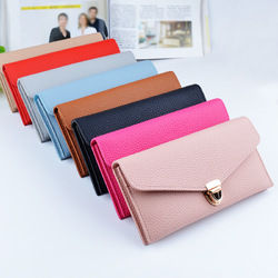 Women Large Capacity PU Leather Card Slots Wallet Pouch for Xiaomi Mobile Phone under 5.5 Inches 1