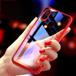 Bakeey 2 In 1 Shockproof TPU +PC Acrylic Back Protective Case For Xiaomi Mi8 Mi 8 6.21 inch 2