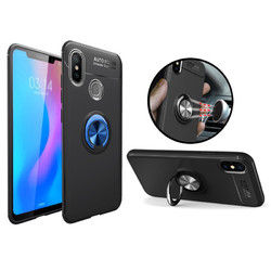 Bakeey Shockproof Magnetic 360?° Rotation Ring Holder TPU+PC Protective Case For Xiaomi Mi8 Mi 8 Non-original 1