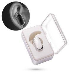 Bakeey L005 Portable bluetooth Earphone Single Invisible Bass Waterproof Earphone With Charging Box 1