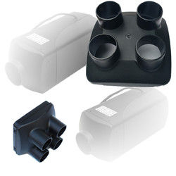 Diesel Air Heater Part Accessories Outlet Y-shaped T-shaped 4/2-Outlet for Auto Car 2 Diesel Air Heater Part Accessories Outlet Y-shaped T-shaped 4/2-Outlet for Auto Car - Image 2