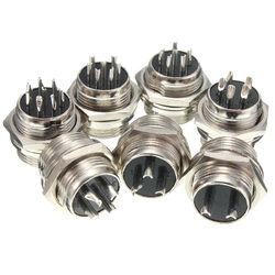 M16 2/3/4/5/6/7/8 Pin Screw Type Electrical Aviation Plug Socket Connector Aviation Connector Plug 2