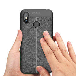 Bakeey Litchi Anti-fingerprint Silicone Protective Case For Xiaomi Mi Max 3 Non-original 2